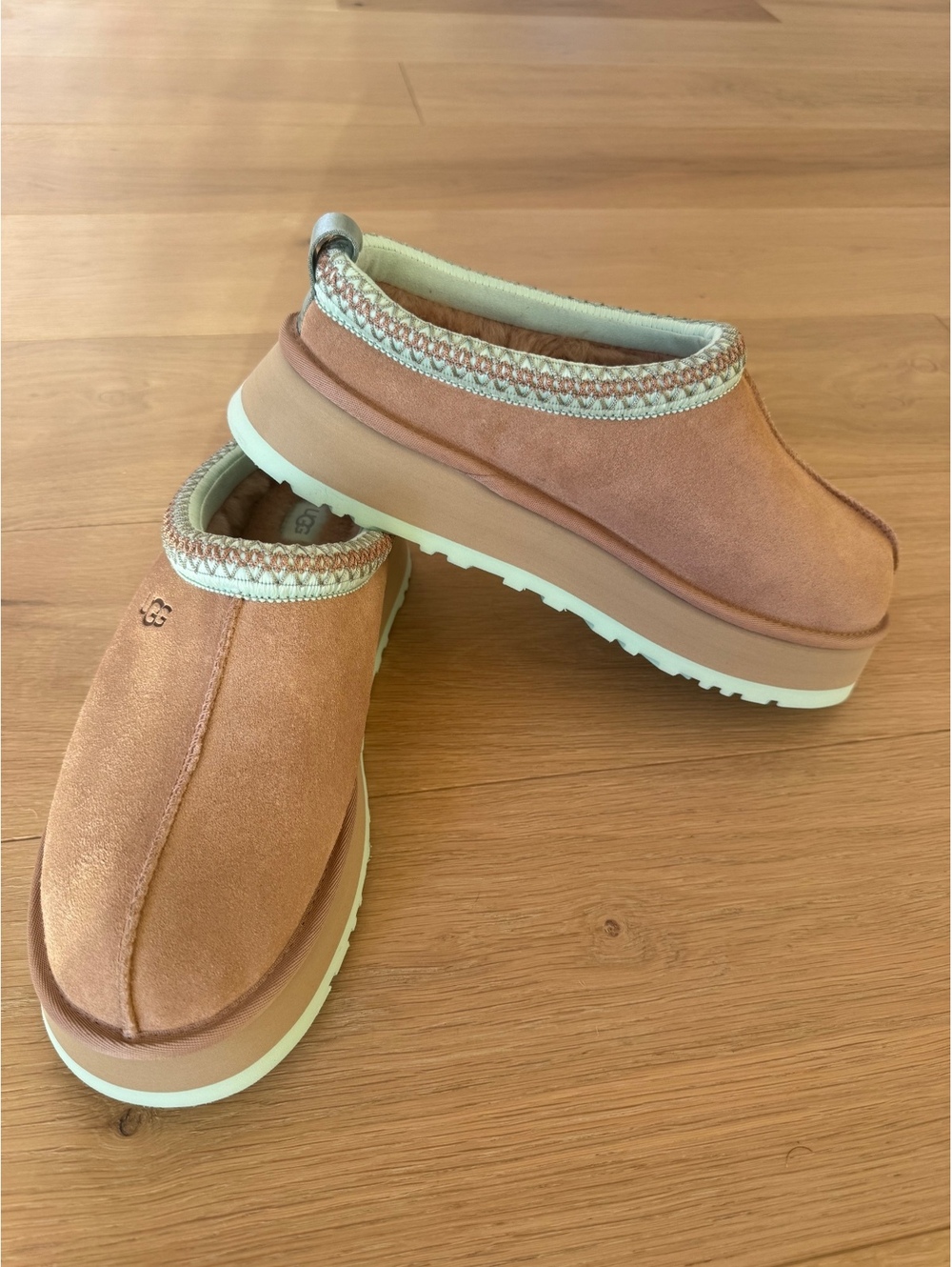 UGG Tazz II Arroyo Greenbelle Platform Slippers Women’s Size 11 NWOB